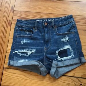 American eagle super high-rise Shorty. Size 4.